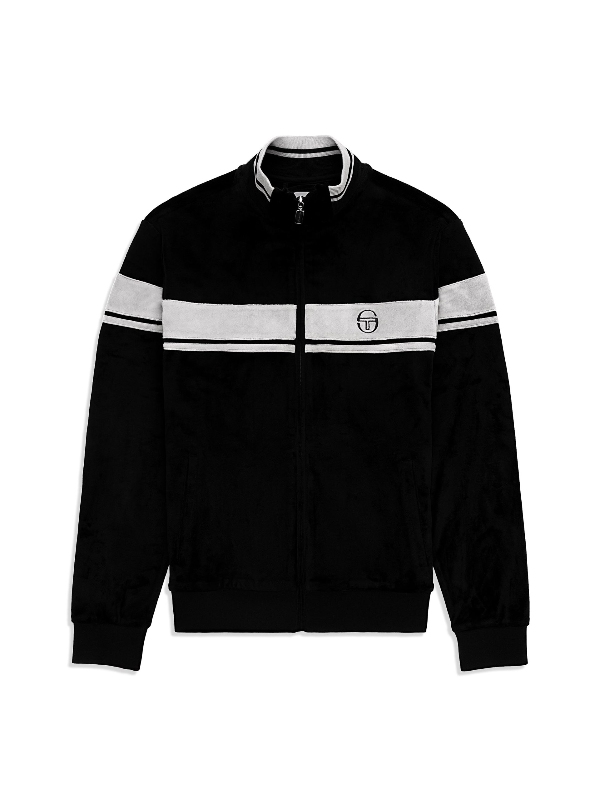 Damarindo Velour Track Jacket- Black Beauty - Image 2