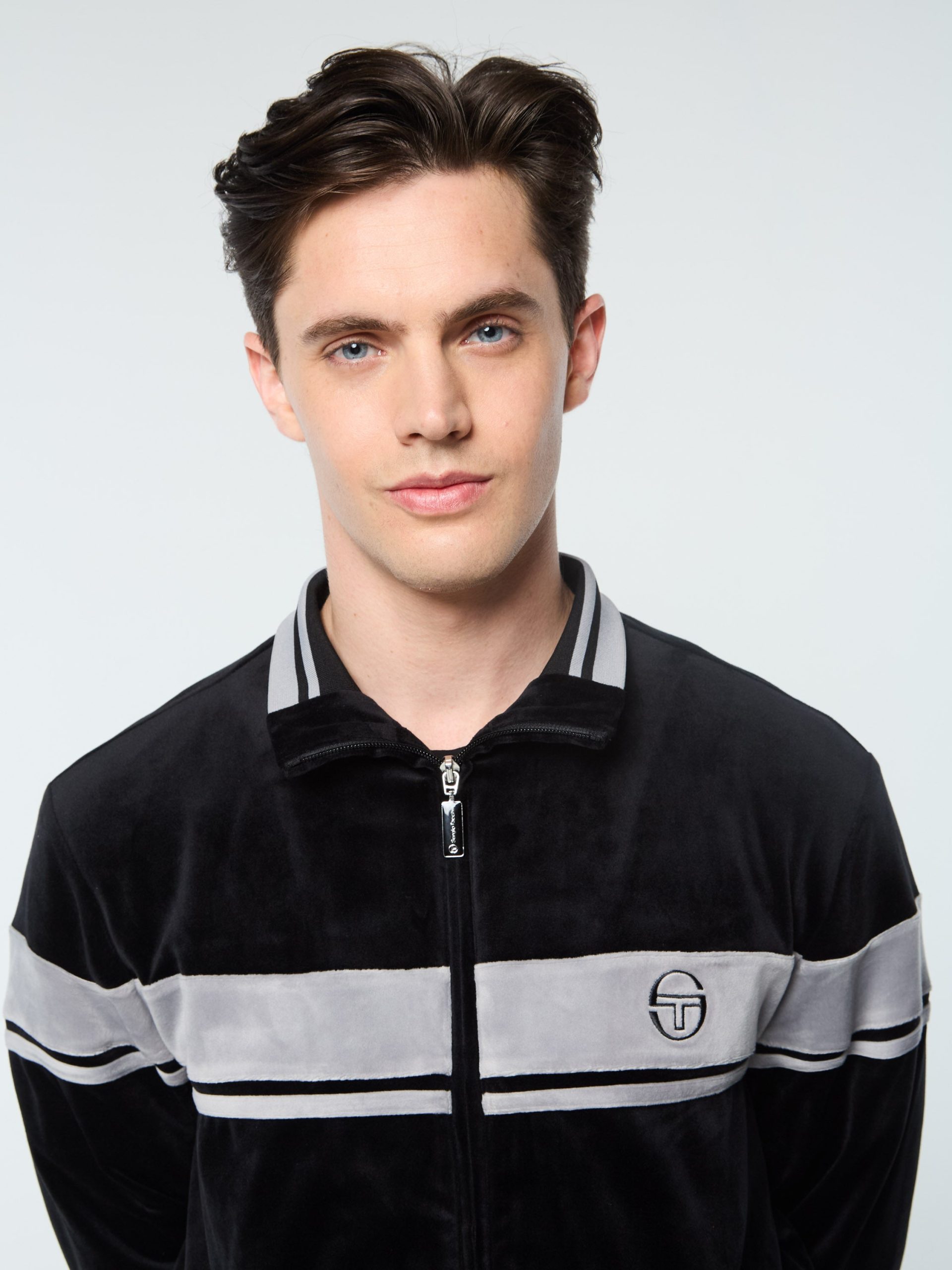 Damarindo Velour Track Jacket- Black Beauty - Image 8