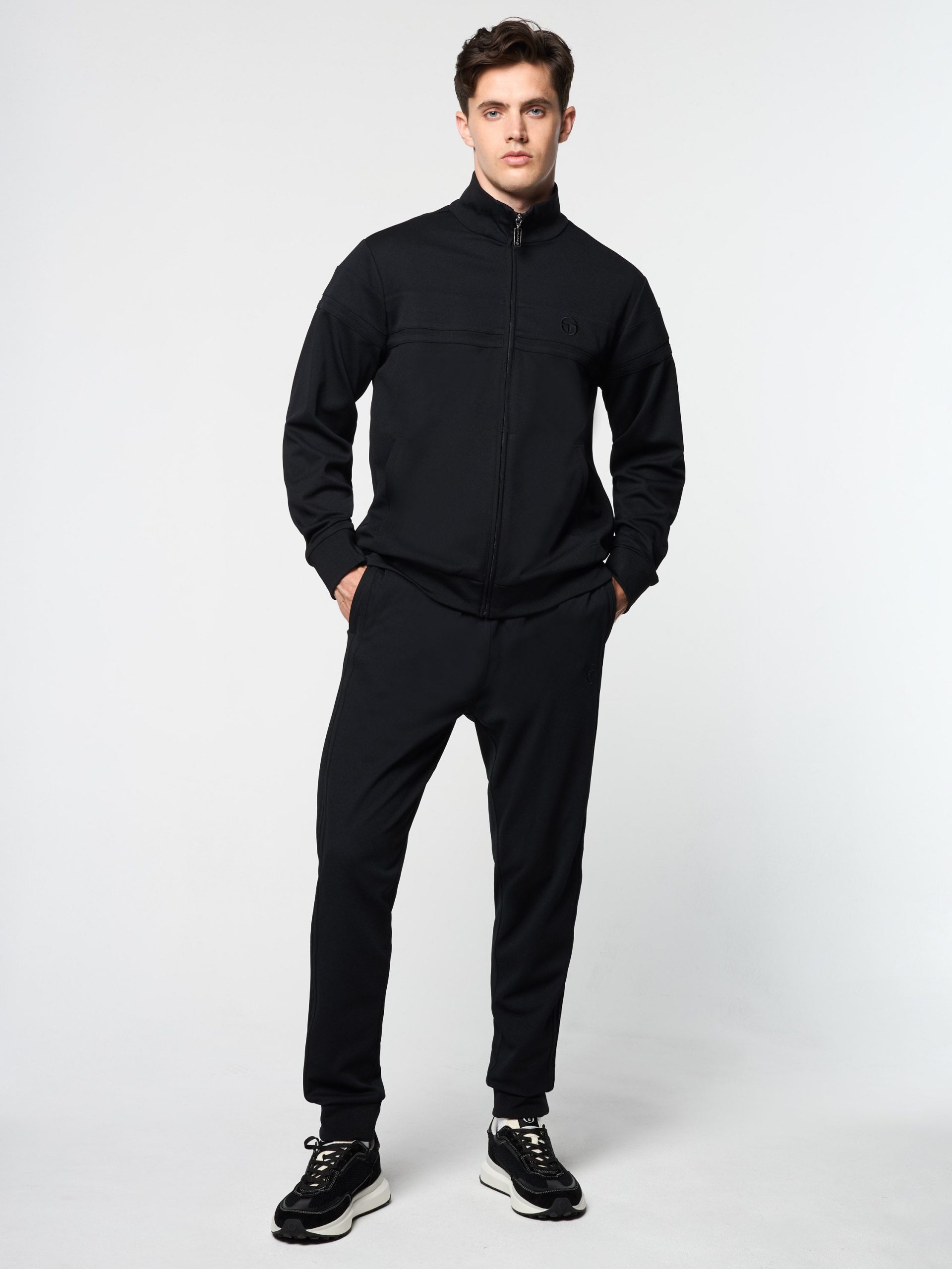 Damarindo Track Jacket Archivio- Black/ Black - Image 3
