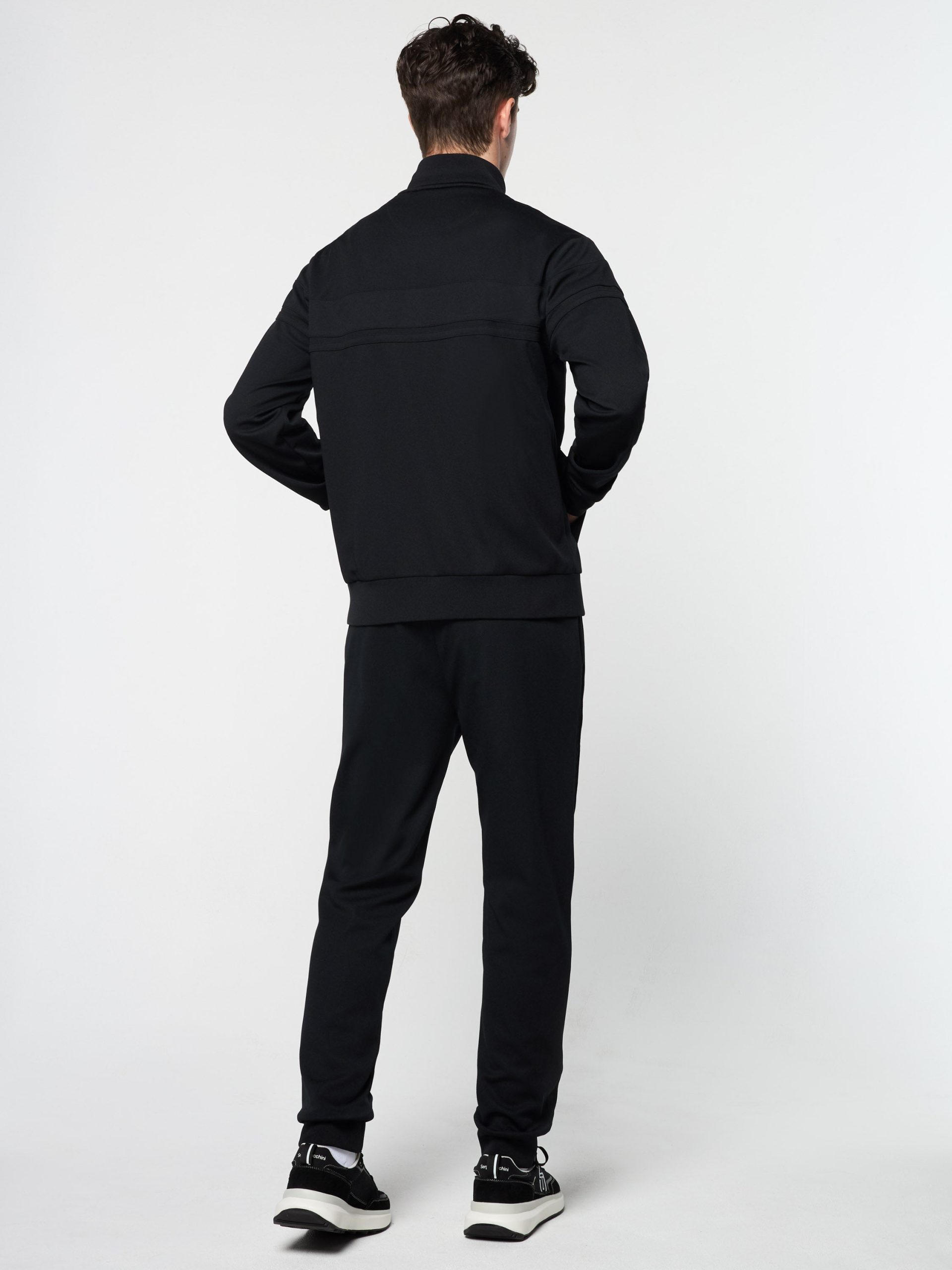 Damarindo Track Jacket Archivio- Black/ Black - Image 7