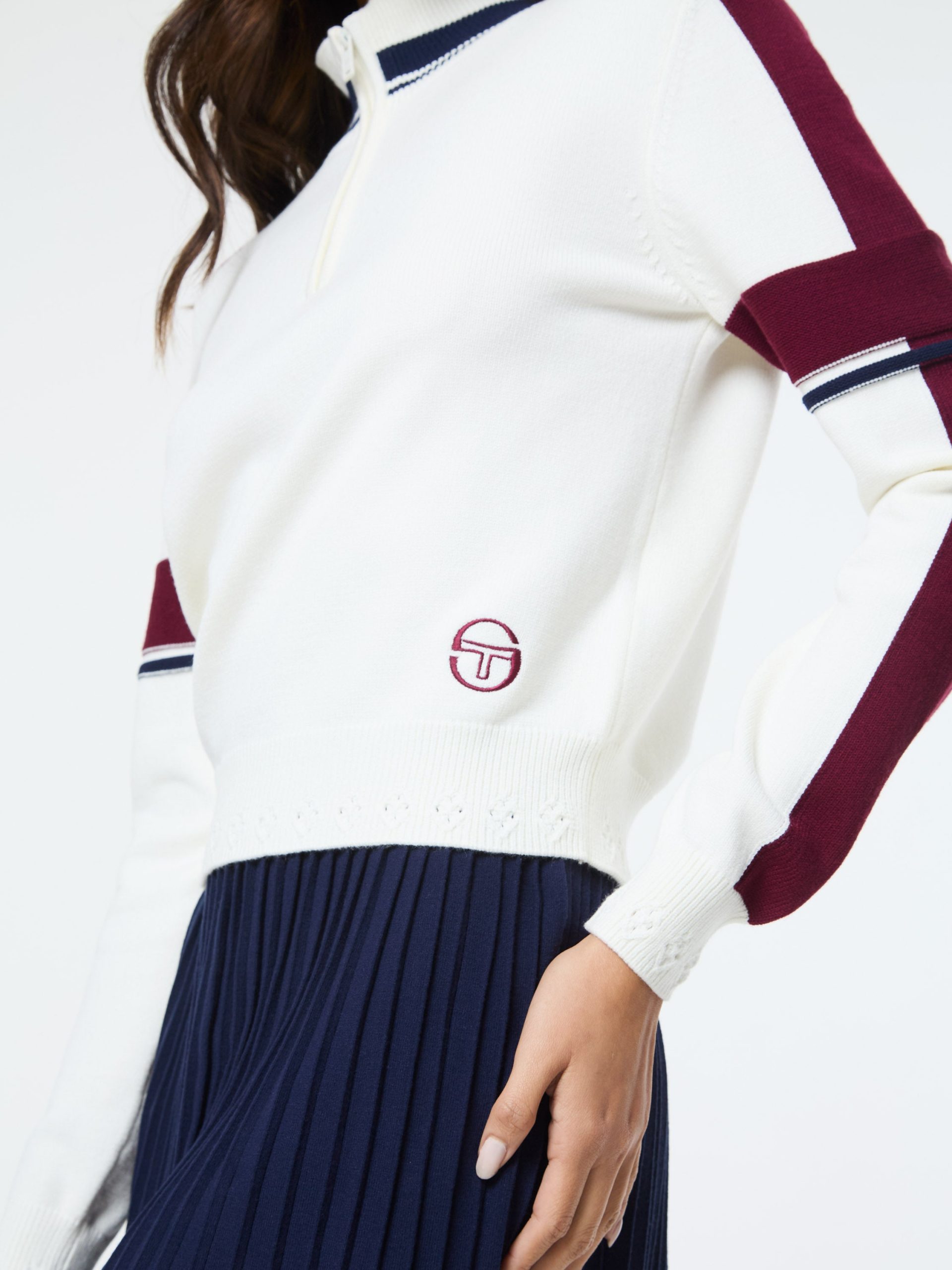 Nota Knit Quarter Zip- Gardenia - Image 8