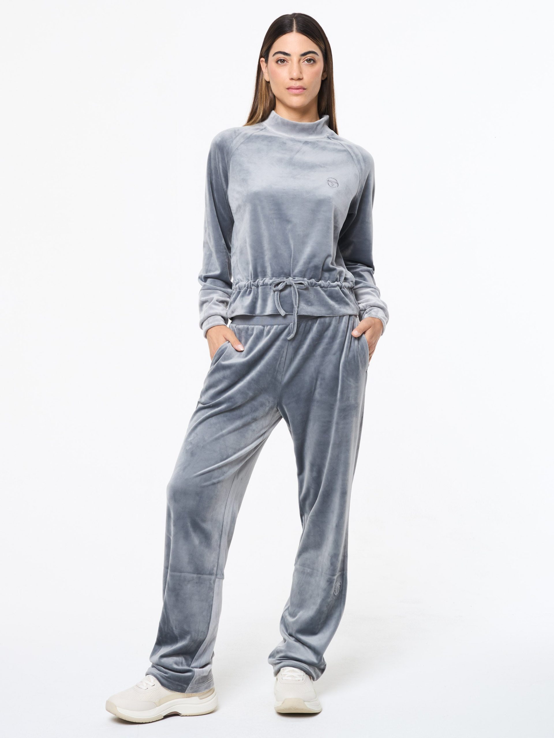 Lina Velour Top- Quiet Shade - Image 3