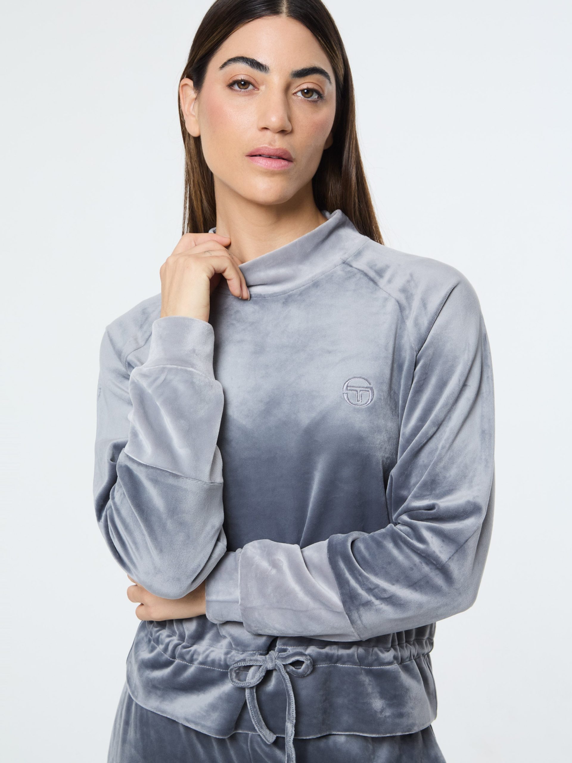 Lina Velour Top- Quiet Shade - Image 7