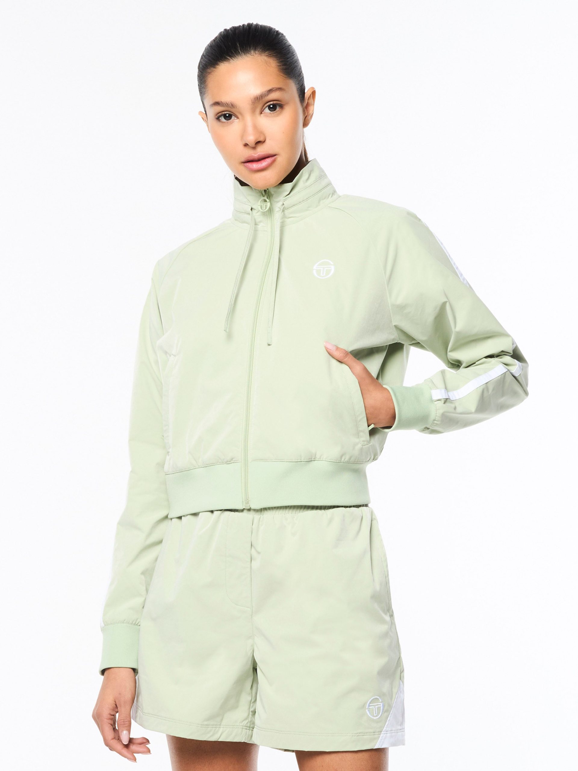 Pippa Track Jacket- Reseda