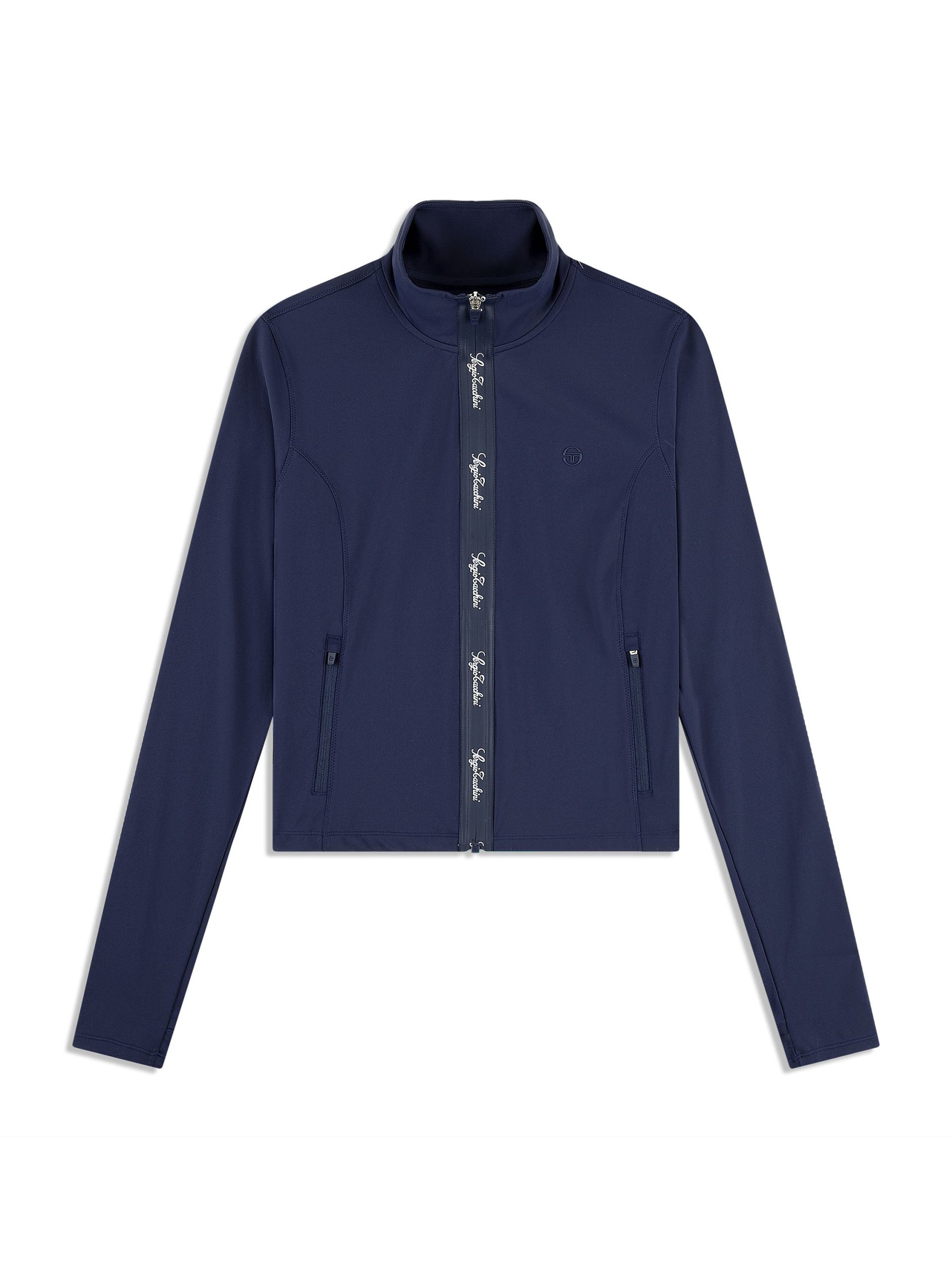 Delfina Contour Track Jacket- Maritime Blue - Image 2