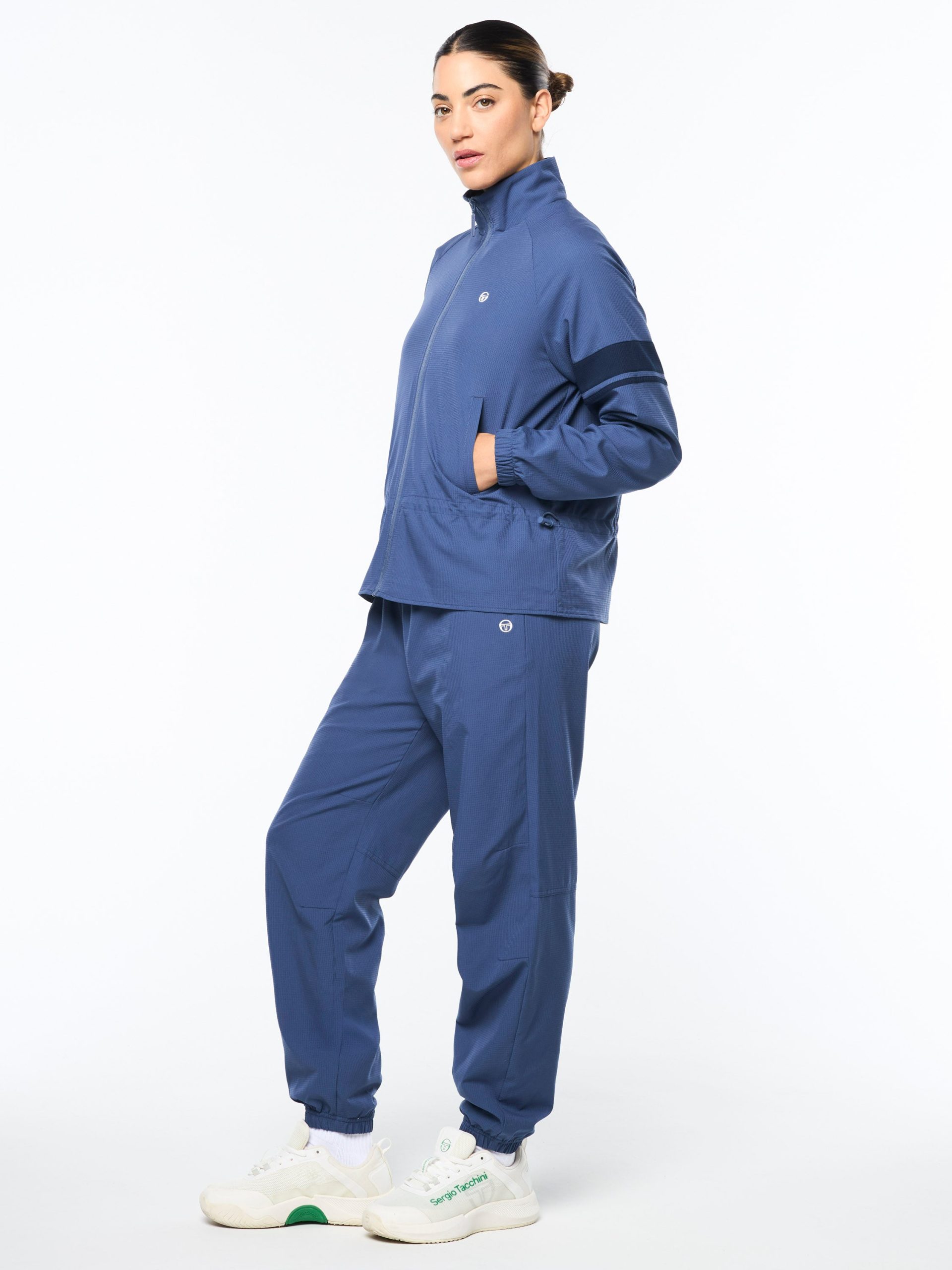 Luna Track Jacket- Blue Indigo - Image 7
