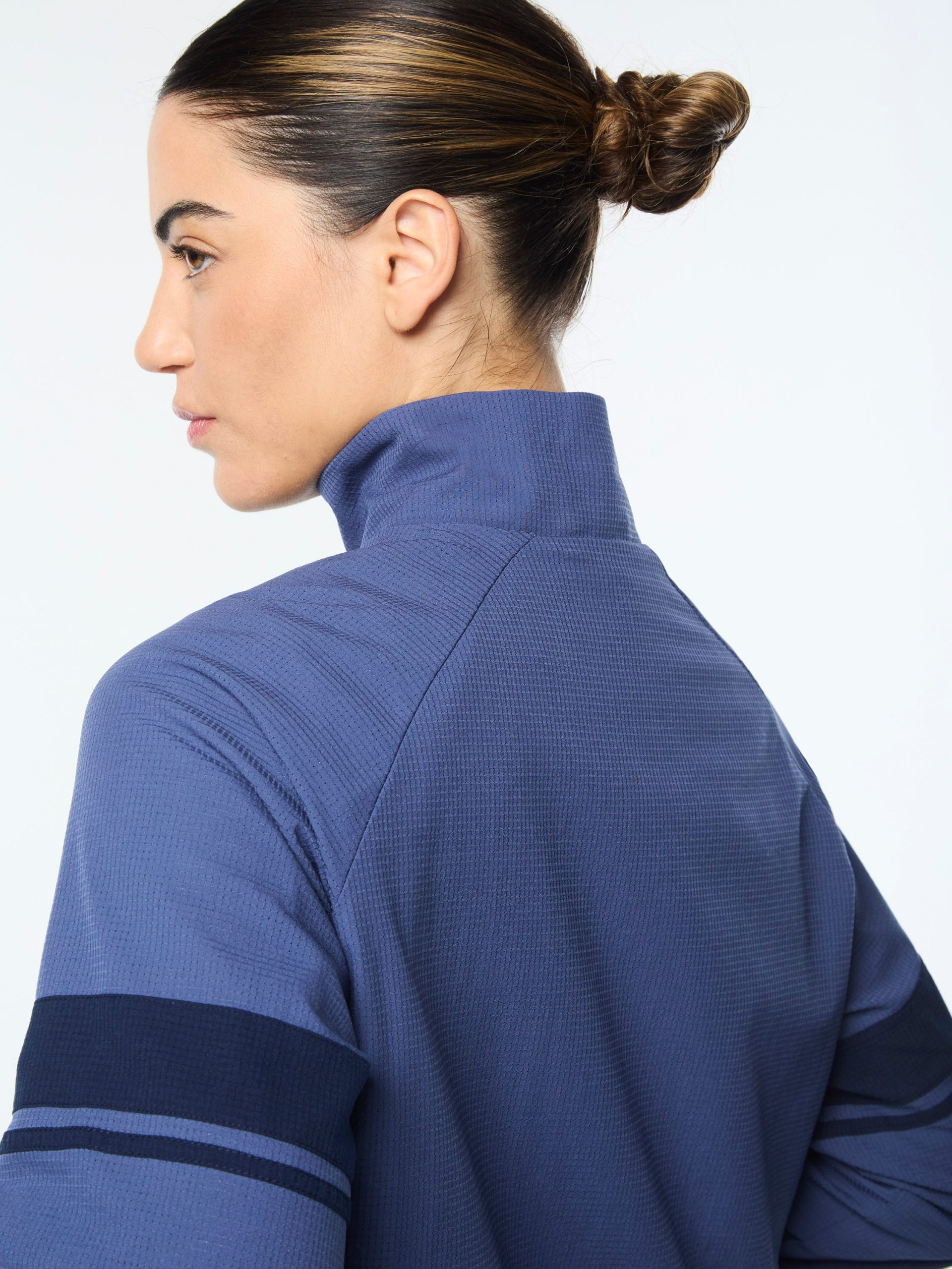 Luna Track Jacket- Blue Indigo - Image 4