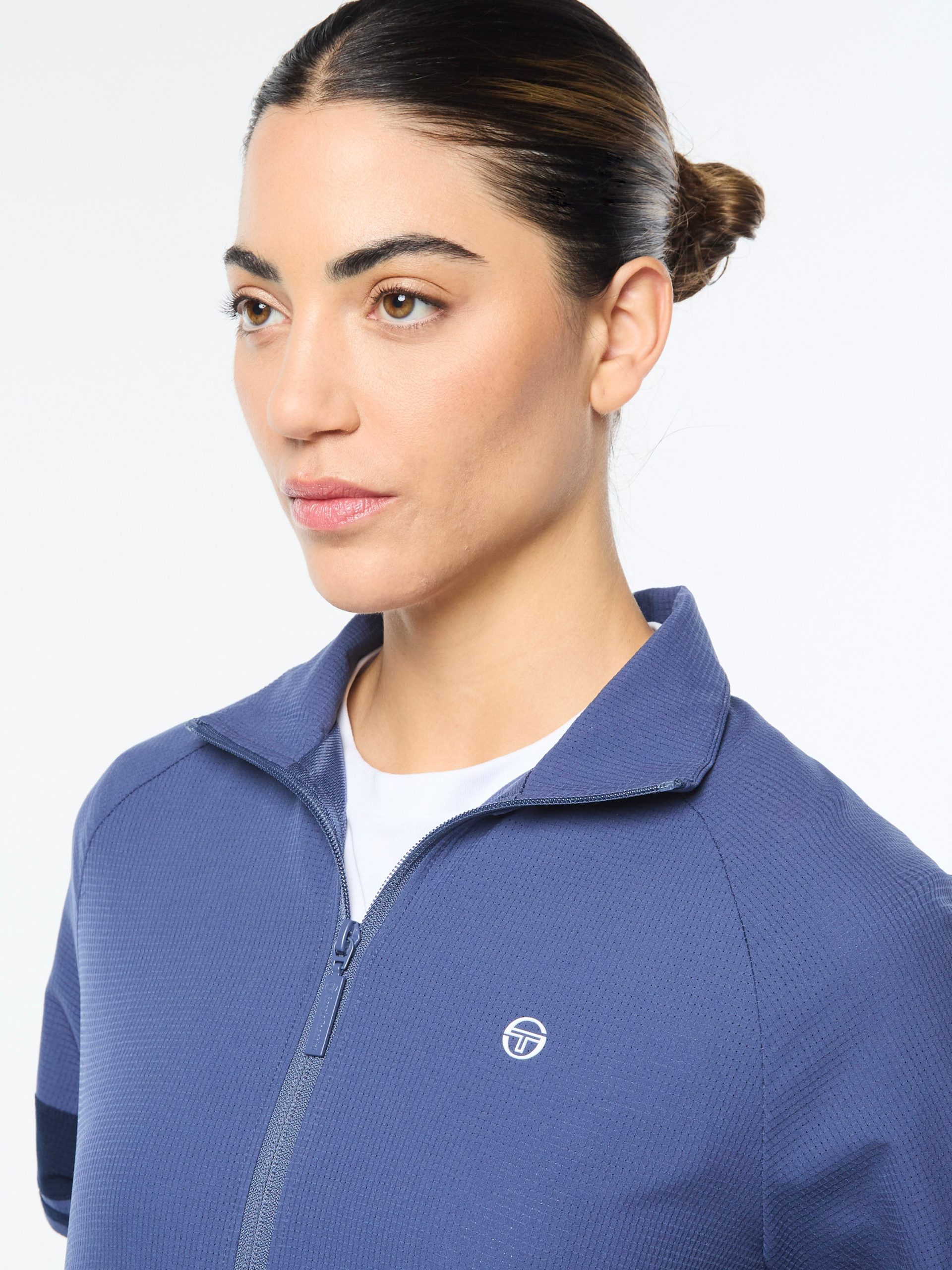 Luna Track Jacket- Blue Indigo - Image 9