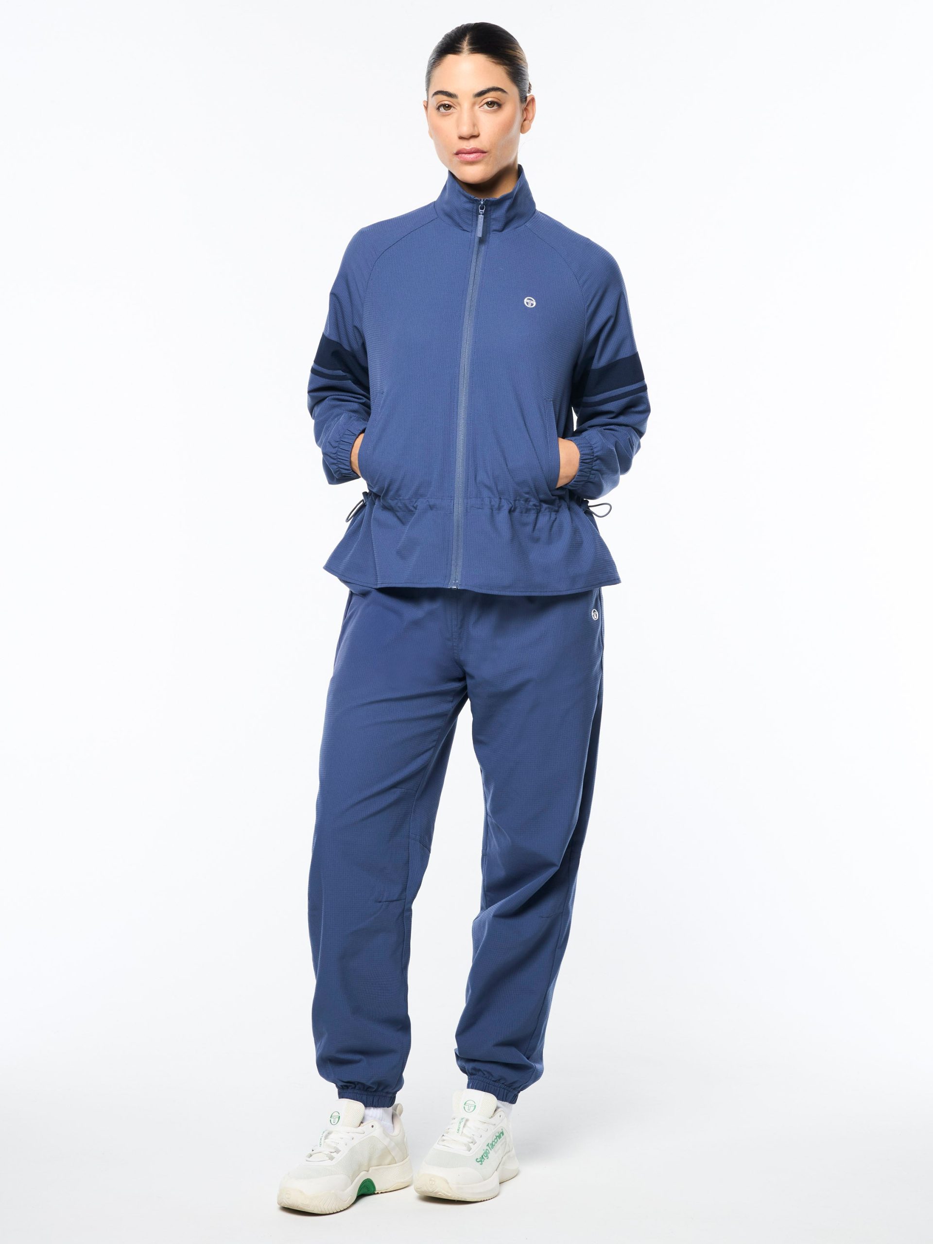 Luna Track Jacket- Blue Indigo - Image 10