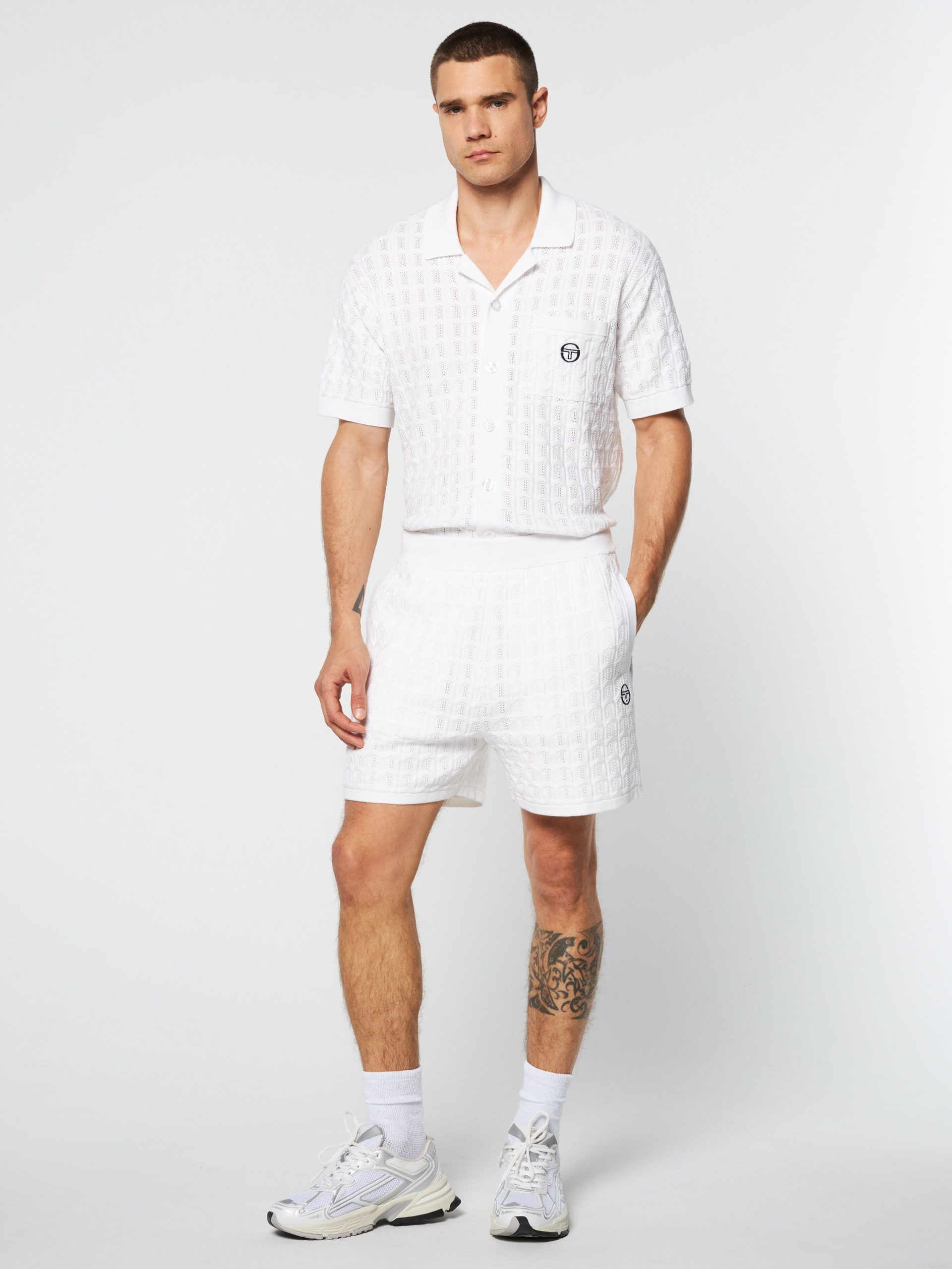Ulivo Crochet Short- Brilliant White - Image 3